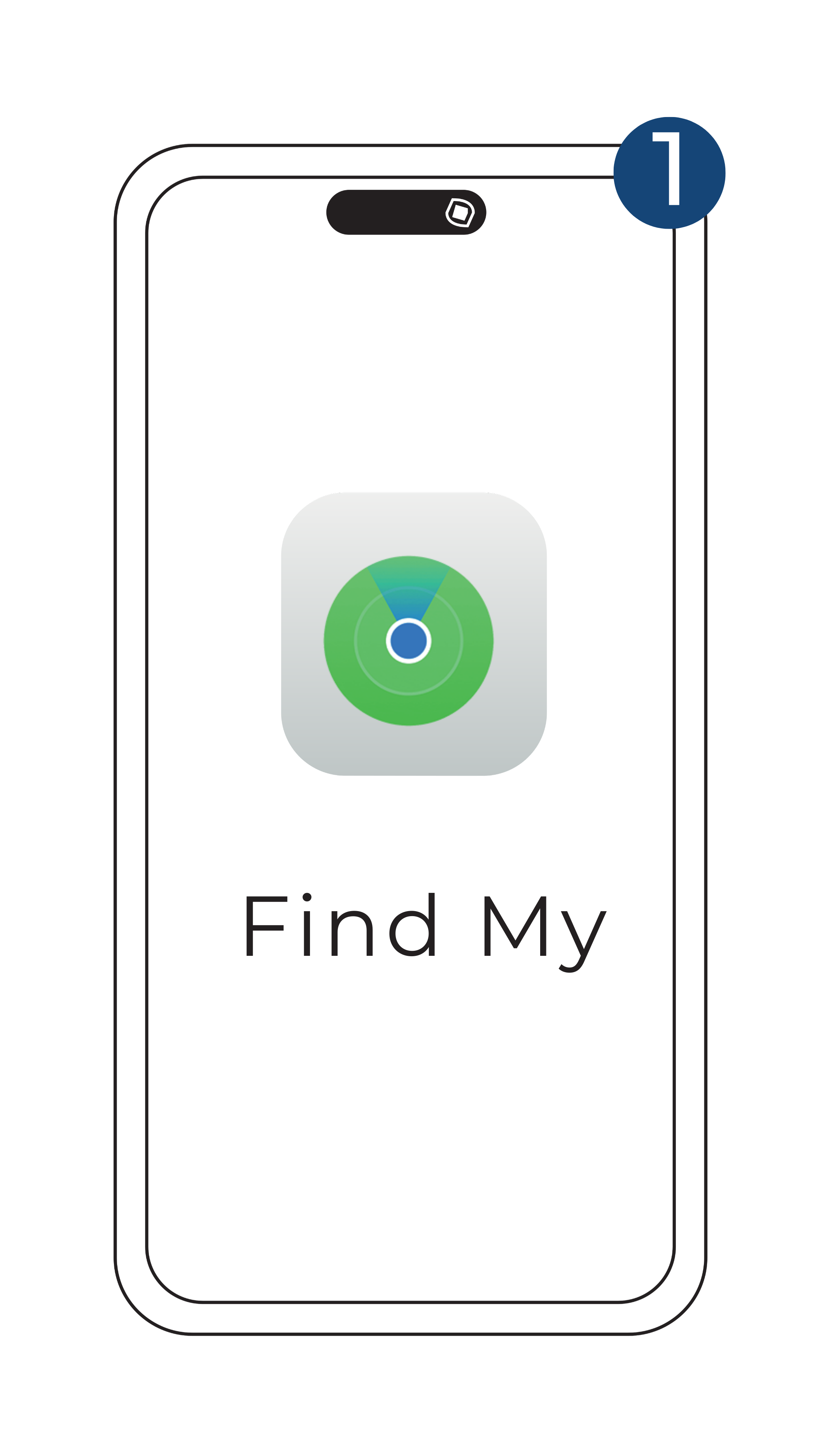 Ouvrez l’app Localiser (Find My)